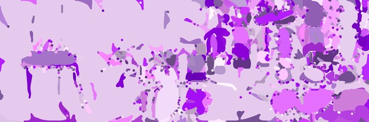 abstract modern art background with shapes and thistle, dark orchid and orchid colors