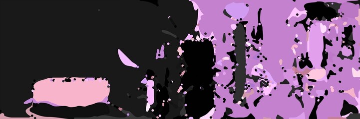 abstract modern art background with shapes and pastel violet, very dark green and old lavender colors