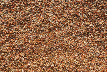 many small pebbles and stones