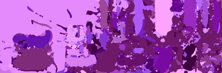 abstract modern art background with shapes and purple, violet and very dark magenta colors