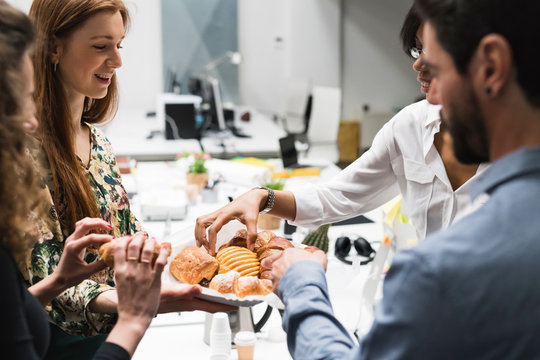 Breakfast at office - Powered by Adobe