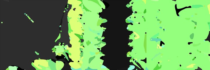 abstract modern art background with shapes and very dark blue, light green and khaki colors