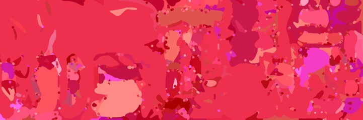abstract modern art background with shapes and crimson, pale violet red and neon fuchsia colors