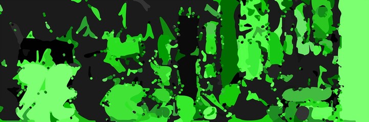 Fototapeta premium abstract modern art background with moderate green, very dark green and green colors