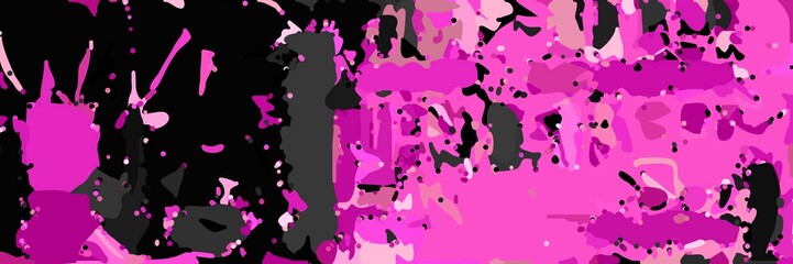 Obraz na płótnie Canvas abstract modern art background with shapes and neon fuchsia, very dark pink and pink colors