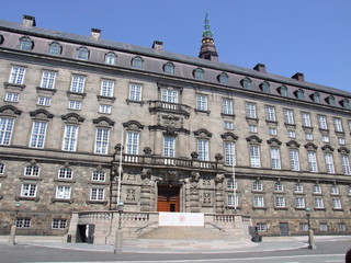 Fototapeta premium town hall square in Copenhagen