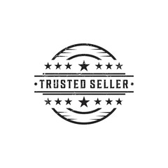 Trusted Seller Logo vector graphic Design