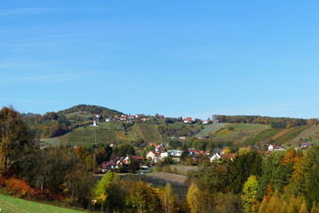 Naklejka premium oststeirische Weihnstraße
