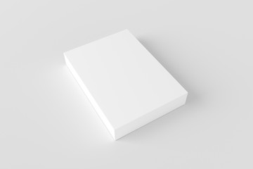 White Blank Product Box Mockup