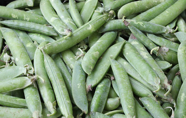 background of green peas
