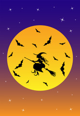 Obraz na płótnie Canvas Halloween Background. Vector Illustration.