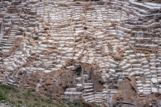 Mara's Salt Pond in Cuzco, Peru.