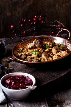 Swedish meatballs in gravy