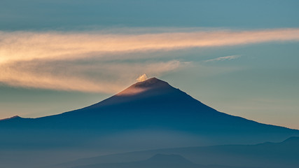 Popocatepetl visto desde la CDMX