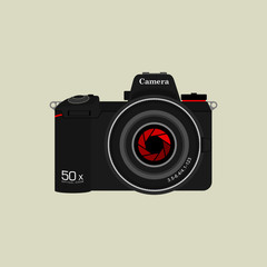 SLR Camera Photography Design