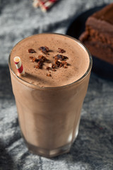 Homemade Chocolate Cake Milkshake