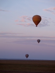 Hot air balloons, Masai Mara