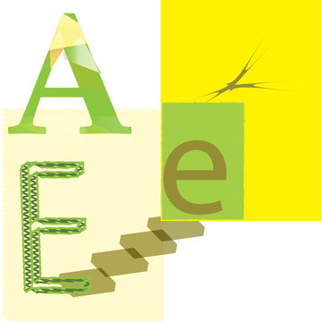 Letra A-E