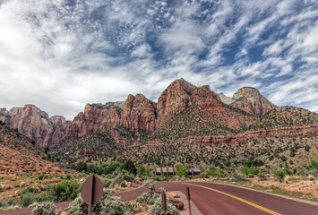 Mountains in Zion