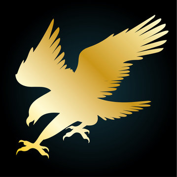 9 701 Best Gold Eagle Logo Images Stock Photos Vectors Adobe Stock