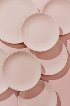 Pink plates