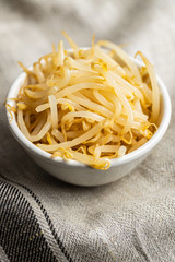 Preserved mung sprout.