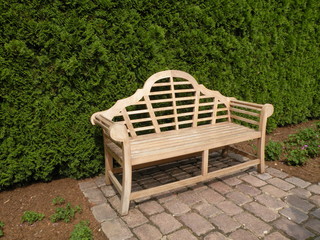 ławka ogrodowa © Jarosaw