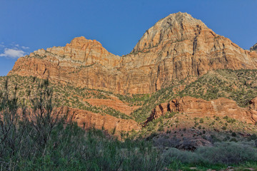 Peak Above Pa Rus Trail in Zion