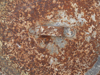 rusty metal background