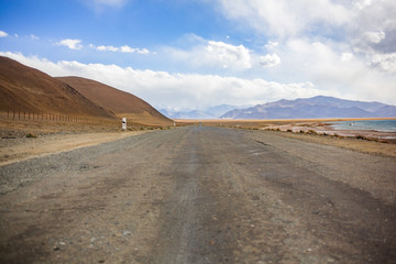 Road to the mountain