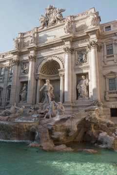Fontana di Trevi on PIazza di Trevi, Rome ,Italy