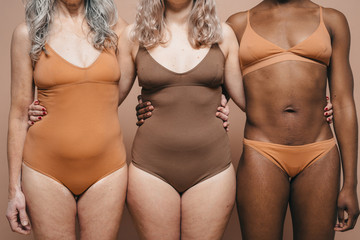 Diverse group of women