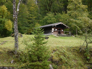 Fototapeta na wymiar Obersee am Königssee