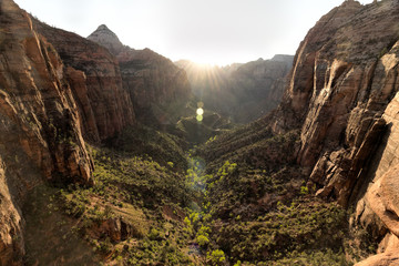Canyon Sunset in Zion