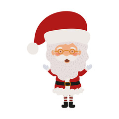 merry christmas santa claus character