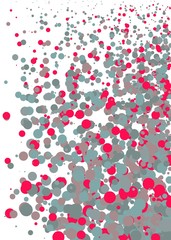 Colorful Universe Distribution Computational Generative Art background illustration