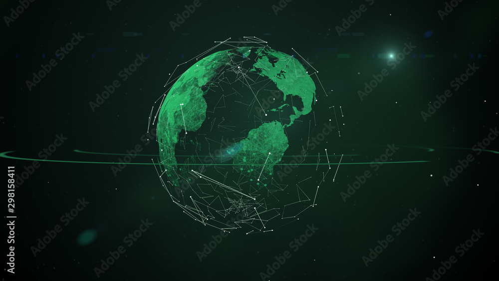 Poster concept of astronomy and science abstract background.