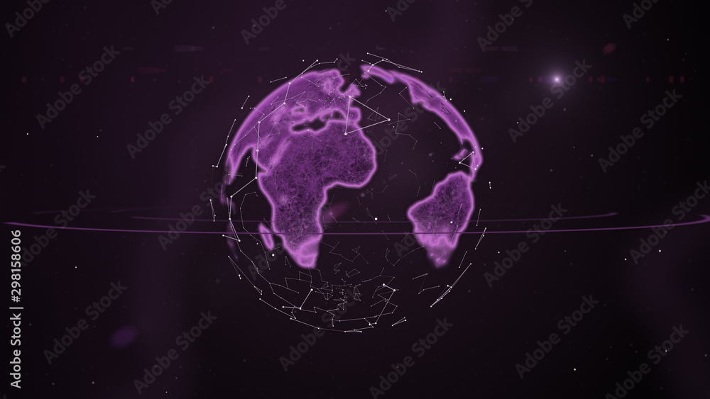 Poster concept of astronomy and science abstract background.