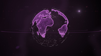 Concept of astronomy and science abstract background.