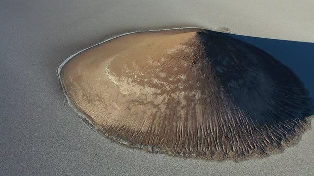 Aerial view, Pattern, Texture, Cono de Arita, Salar de Arizaro, Argentina, South America, America