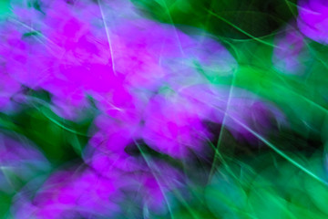 Abstract background of unfocused flowers.