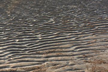 Background pattern of seawaves on the beach