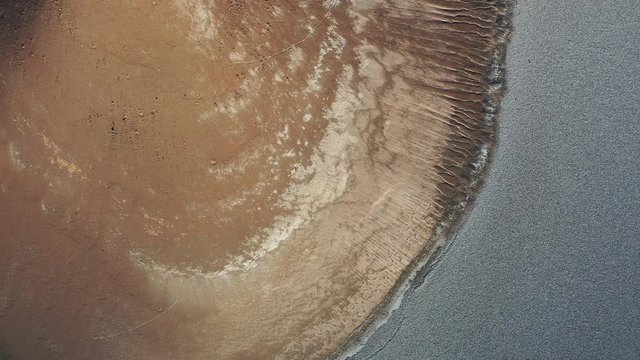 Aerial view, Pattern, Texture, Cono de Arita, Salar de Arizaro, Argentina, South America, America