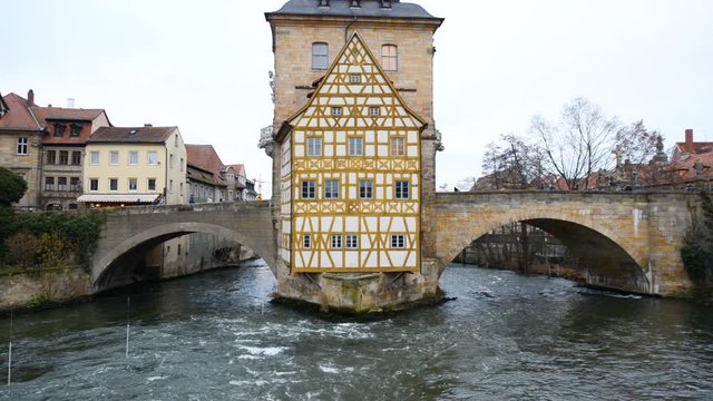 Bamberg Old Town Hall in Bavaria, Bavaria, Germany