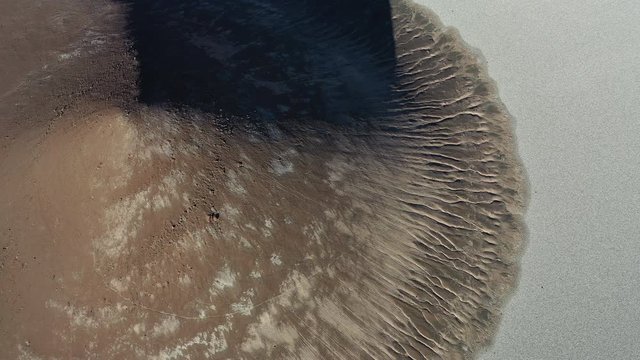 Aerial view, Pattern, Texture, Cono de Arita, Salar de Arizaro, Argentina, South America, America