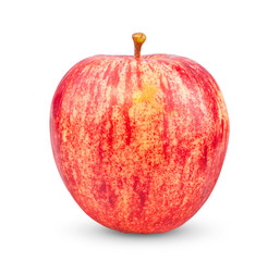 red apple isolated on white background