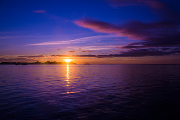 Sunset view from KB bridge, Koror, Palau