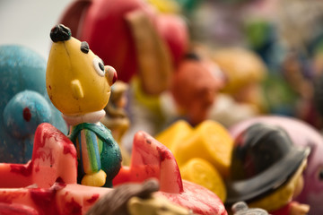 Naklejka premium 2019-02-03 Childhood Figurine with Friends