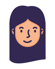 head woman face avatar character