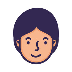 head man face avatar character